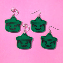 Load image into Gallery viewer, Halloween Pail Earrings