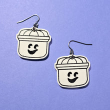 Load image into Gallery viewer, Halloween Pail Earrings