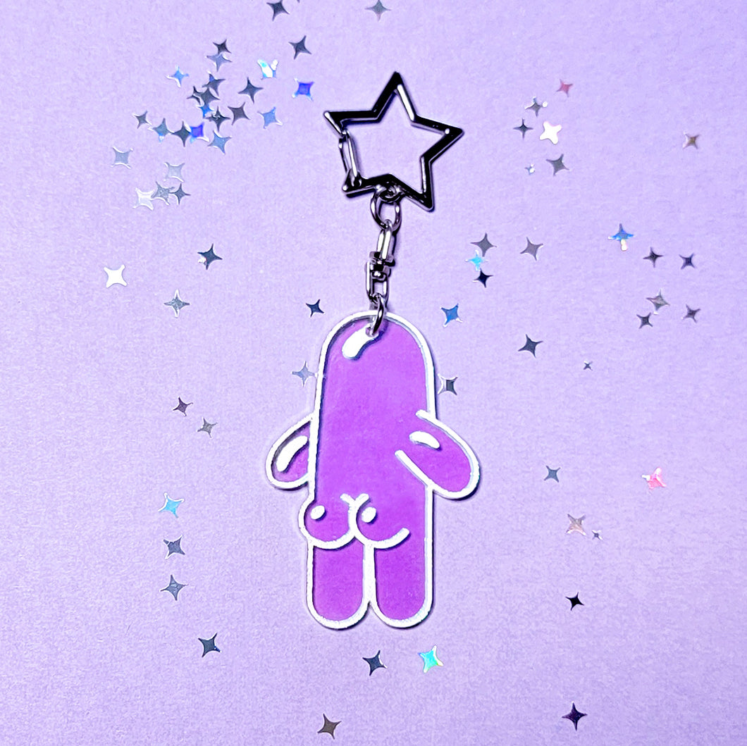 BBL Buddy Acrylic Keychain