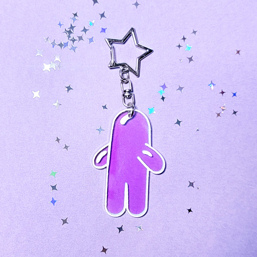 Bubble Buddy Acrylic Keychain