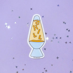 Chill Lava Lamp Sticker