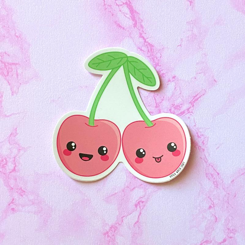 Cherries Sticker