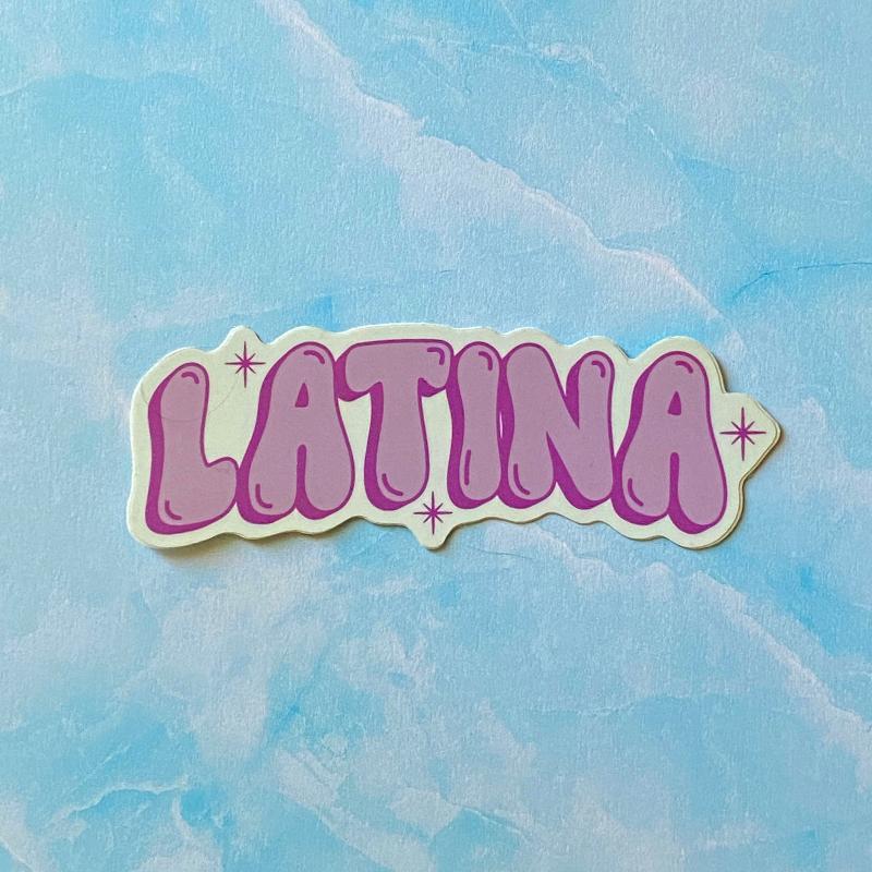 Latina Sticker (Lavender)