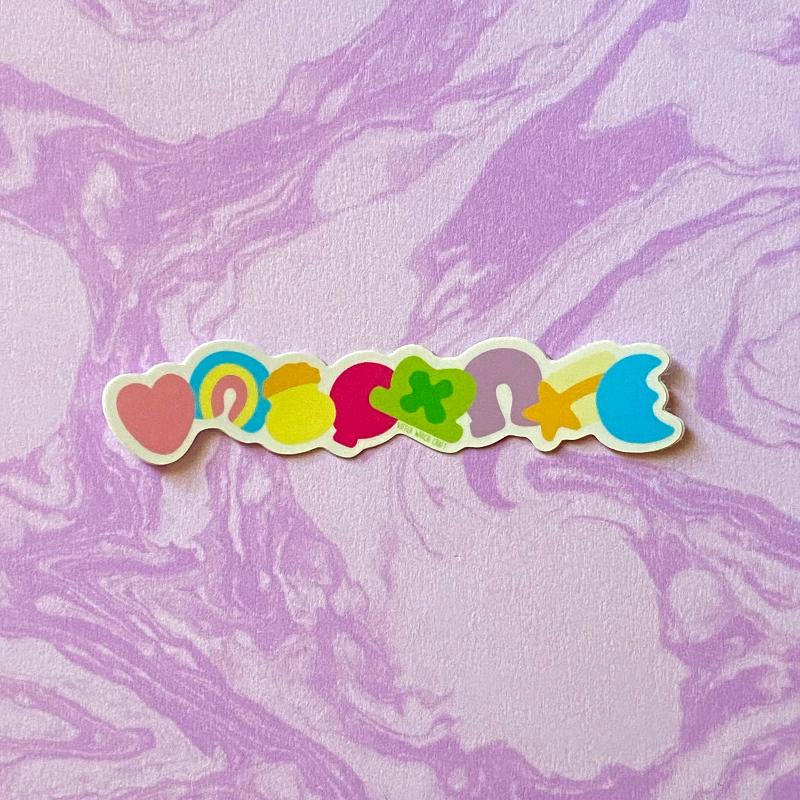 Lucky Marshmallows Sticker