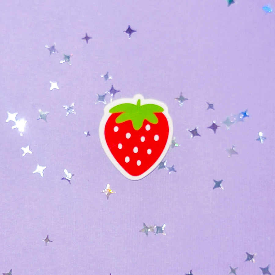 Mini Strawberry Sticker