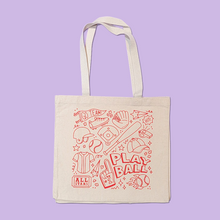 Load image into Gallery viewer, Play Ball Tote
