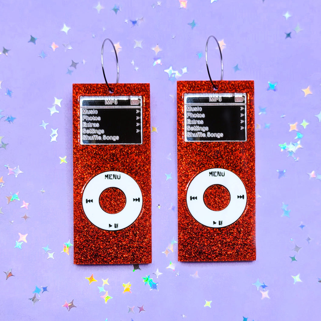 iMP3 Player Earrings
