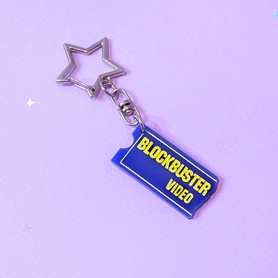 Blockbuster Video Acrylic Keychain