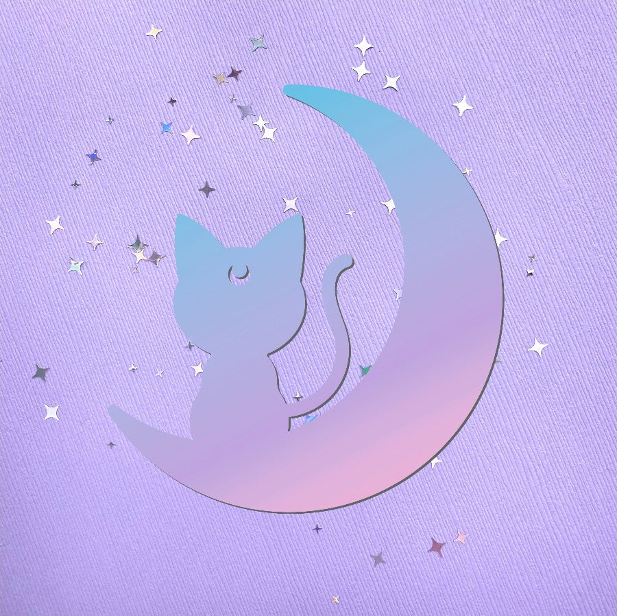 Opal Vinyl Luna Decal