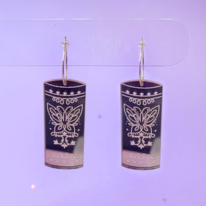 Enchanted Candle Acrylic Earrings