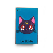 Load image into Gallery viewer, La Luna Pin (Solid Background)
