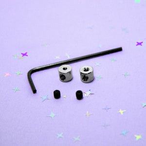 Locking Pin Keepers with Wrench