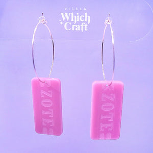Mini Jabon Zote Earrings