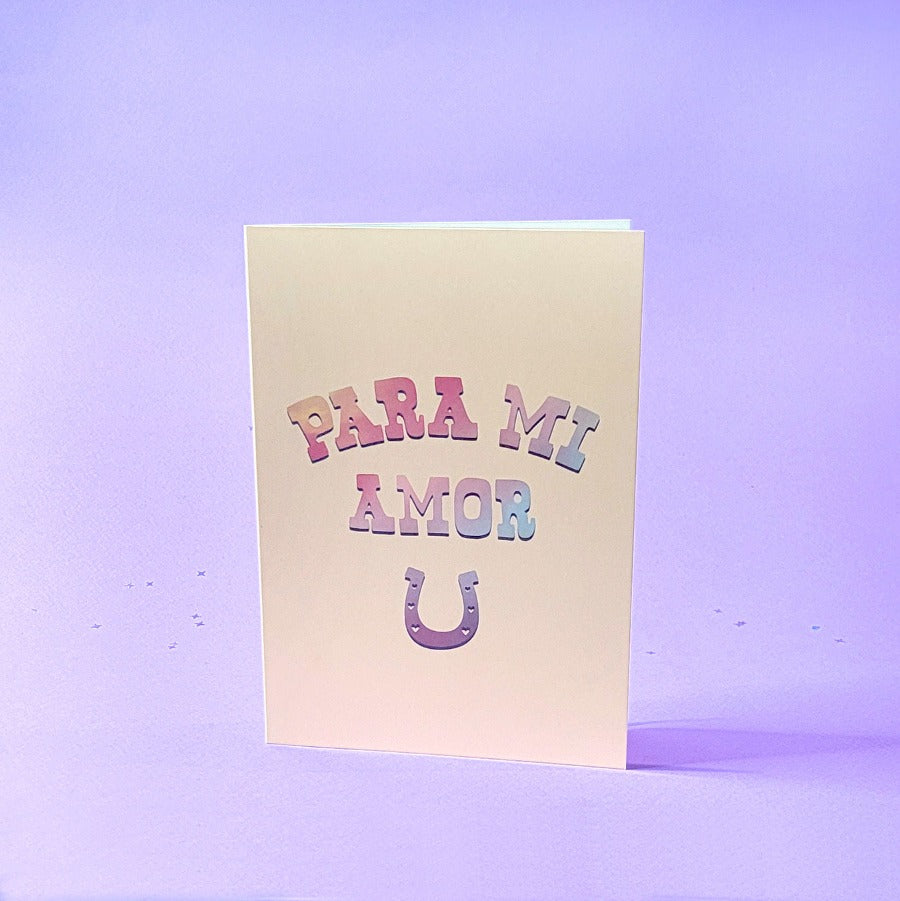 Para Mi Amor Greeting Card
