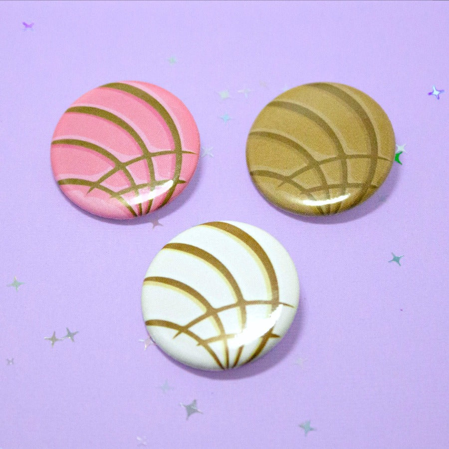 concha buttons set