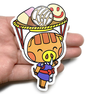 Daisy Mae con Pan Dulce Sticker