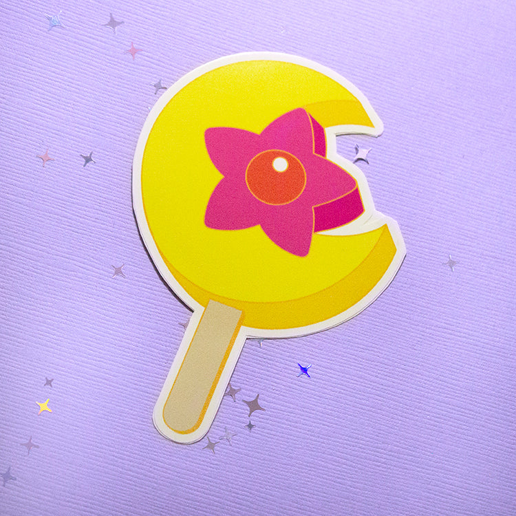 Moon Stick Paleta Sticker