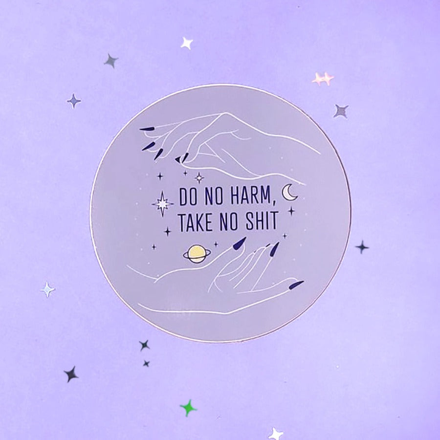Do No Harm Sticker