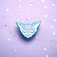 Load image into Gallery viewer, Sugar Skull Cat Pin
